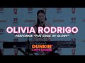 Olivia Rodrigo Performs "The Edge Of Glory" Live | Dunkin' Latte Lounge