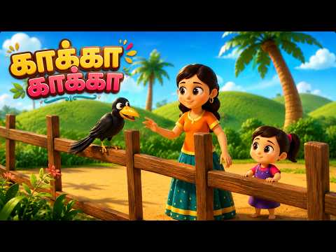 Pixice TV | Kaka Kaka | Kannukku Mai Kondu Vaa | Kids songs | Pappa Padalgal | குழந்தைகள் பாடல்கள்