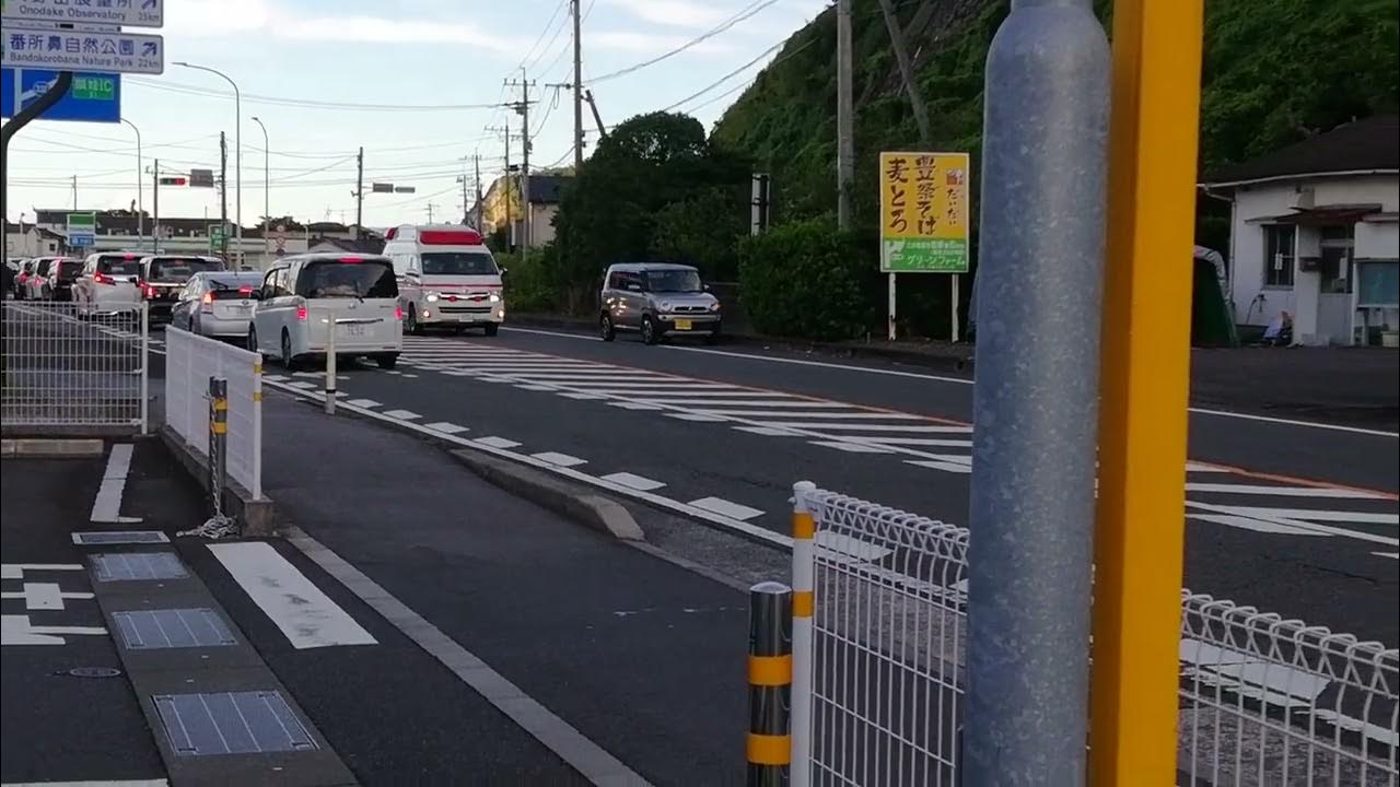 [緊急走行]指宿南九州消防組合 指宿救急1 YouTube