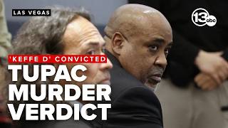 Duane Davis found guilty of murdering Tupac Shakur nearly 30 years later