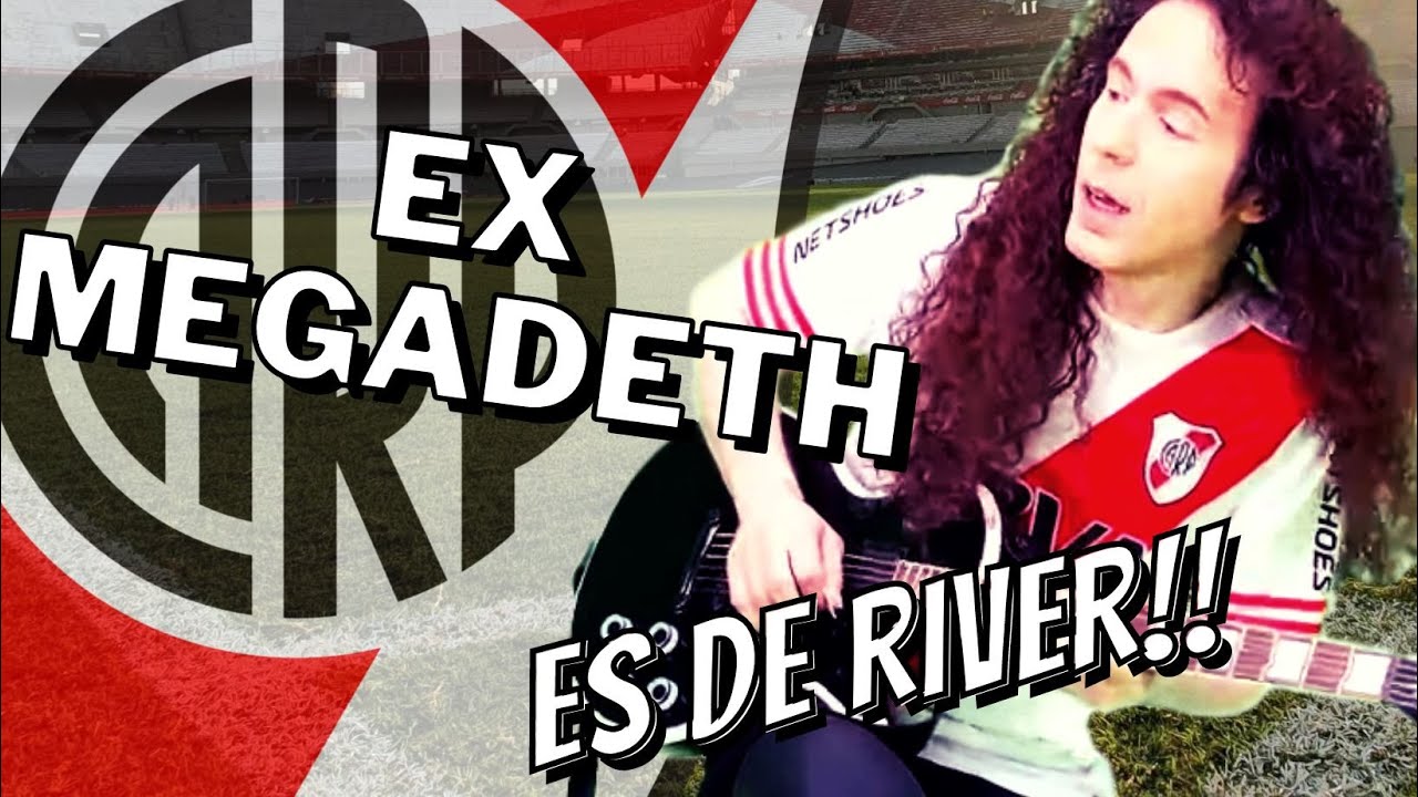 Monumental! Marty Friedman es Hincha de RIVER - Otro Grande con el MANTO SAGRADO 🎸