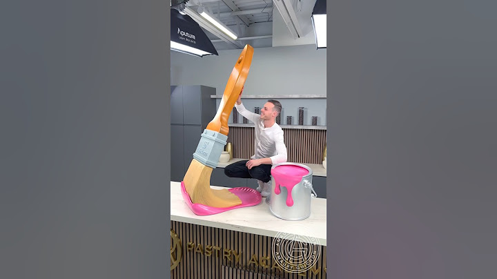 Chocolate Paintbrush! 🎨🖌️ Painting the world with chocolate! #amauryguichon #chocolate