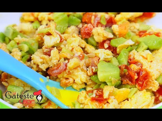 Omleta Pentru Copii Mici Cu Avocado Si Rosii Cherry Reteta Bebelusi 1 An Youtube