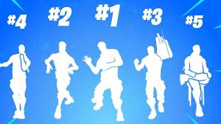 Top 5 gestos mas usados en fortnite