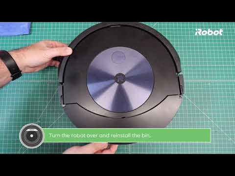 Roomba vacuum path inspection and cleaning
