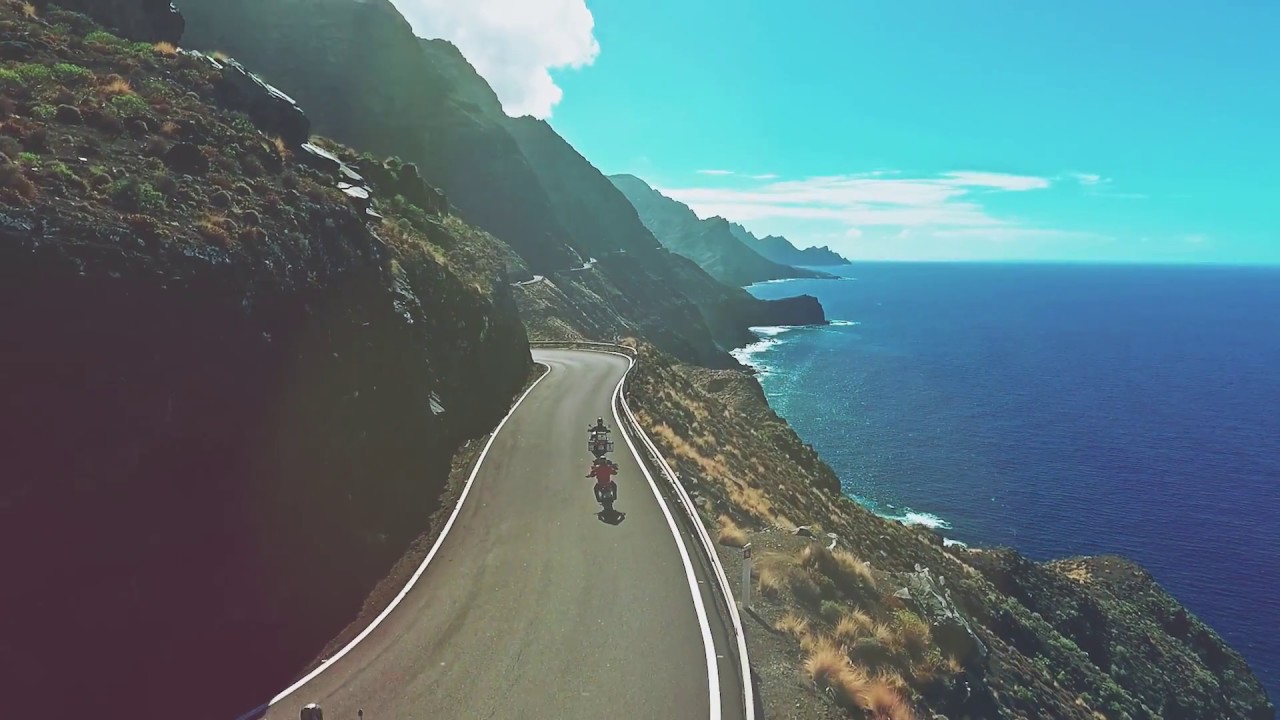 Paradise place for motorcycle riding - Gran Canaria