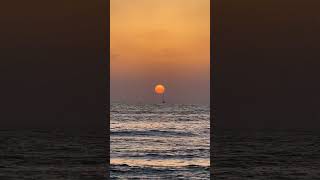 The strange sunset #sunset #sea #mediterraneamente #mediterranean