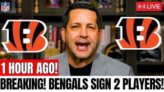 IT'S OFFICIAL! BENGALS CONFIRM SIGNING OF 2 STAR PLAYERS! SEE WHO THEY ARE! CINCINNATI BENGALS NEWS