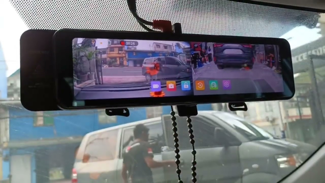 TOYOTA VIOS ✅ONKYO DASHCAM ✅4K RESOLUTION BY 2K RESOLUTIOIN ✅REARVIEW MIRROR TYPE