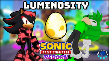 I GRINDED for Luminosity Shadow | Sonic Speed Simulator