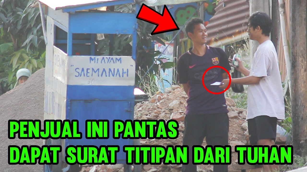 SOSIAL EKSPERIMEN - JADI ORANG KELAPARAN PART 6, Lihat Reaksi Mereka ?
