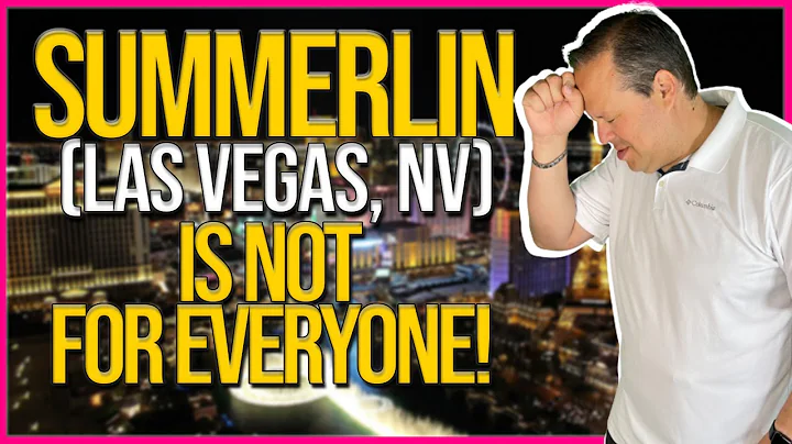 Do you want to live in Summerlin, Las Vegas NV?  P...