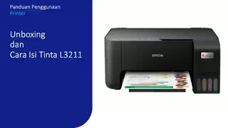 Unboxing Printer Epson EcoTank L3211 dan Tutorial Cara Pengisian Tintanya screenshot 3