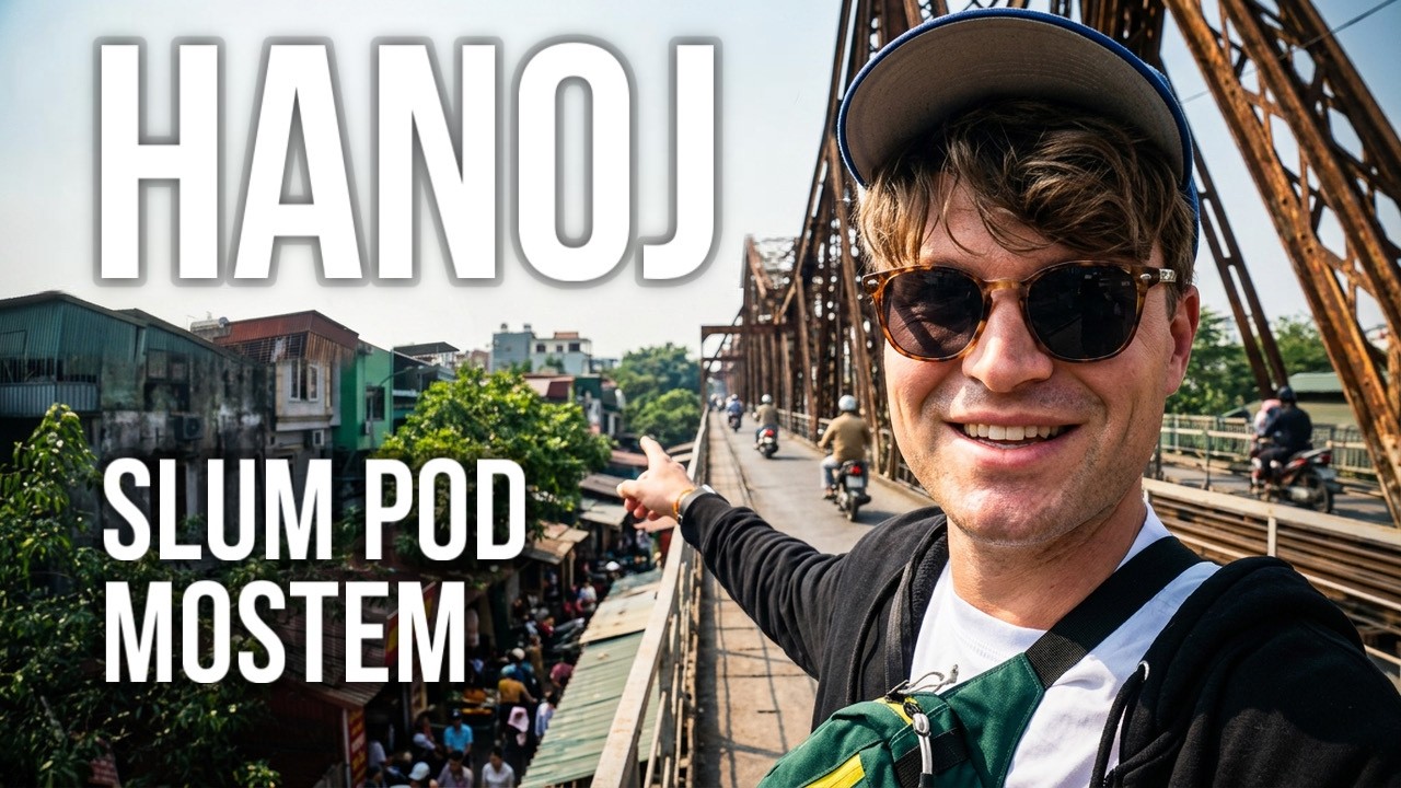 Hanoj : Sám ve vietnamském slumu, kam turisté nechodí 🇻🇳