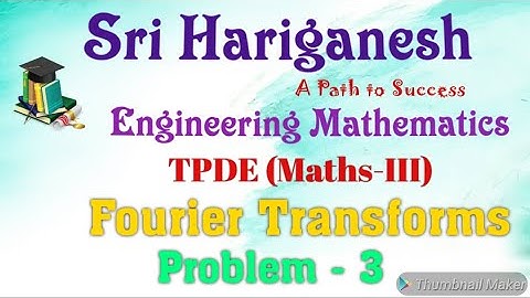 Fourier Cosine Transform - Problem 3