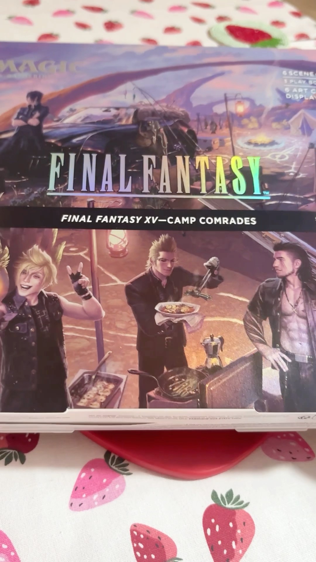 Final Fantasy XV Camp Comrades MTG Scene Box #unboxing - YouTube