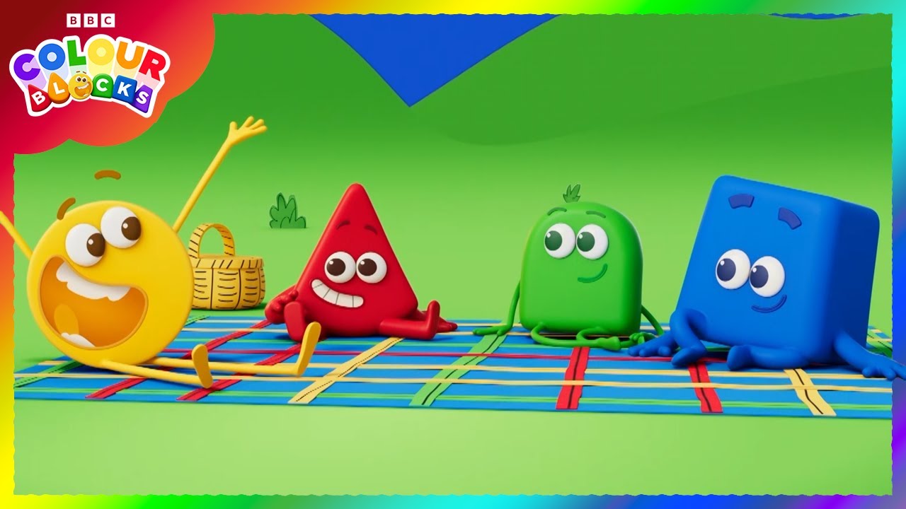 🔴🔵Red, Blue, Yellow, & Green Gang! 🟡🟢 | Colours for Kids | Full ...