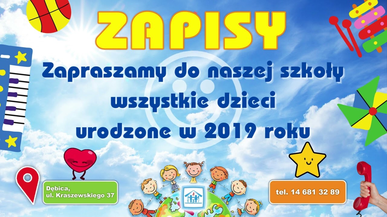 REKRUTACJA - zapisy do klas pierwszych na rok szkolny 2026/27