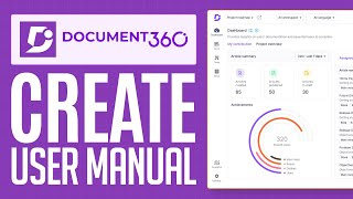 How To Create User Manual with Document360  Full Guide