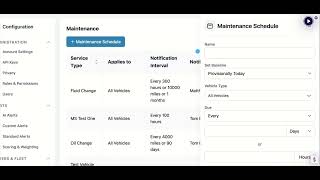 Maintenance Configuration (UK)