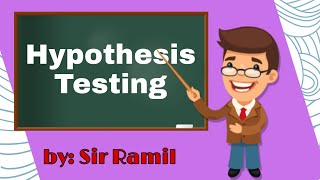 Hypothesis Testing | Statistics and Probability