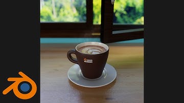 Realistic Coffee in Blender 3D