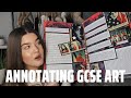 how to REALLY ANNOTATE GCSE art to get a GRADE 9 (artist research - real tips and advice for you)