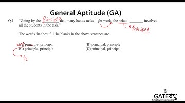 GATE 2018 | General Aptitude | Q1 | Petroleum | Sumit Kumar