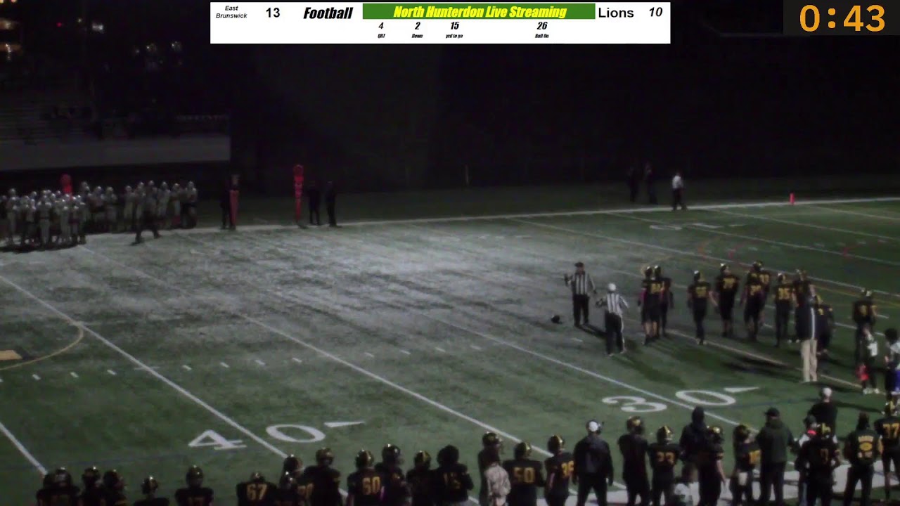 North Hunterdon Lions Football  v East Brunswick  10-17-25