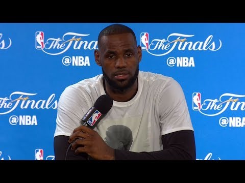 LeBron James NBA Finals Media Day #1 Press Conference | 2017 NBA Finals