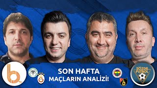 Konyaspor-Galatasaray \& Fenerbahçe-İstanbulspor Maç Analizi | Sözde Futbol Cumartesi