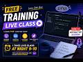 FREE TRAINING LIVE CLASS