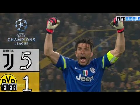 من الذاكرة يوفينتوس 5 1 بوروسيا دورتموند ذهاب وإياب دور ال16 موسم2014 2015 جودة عالية تعليق عربى