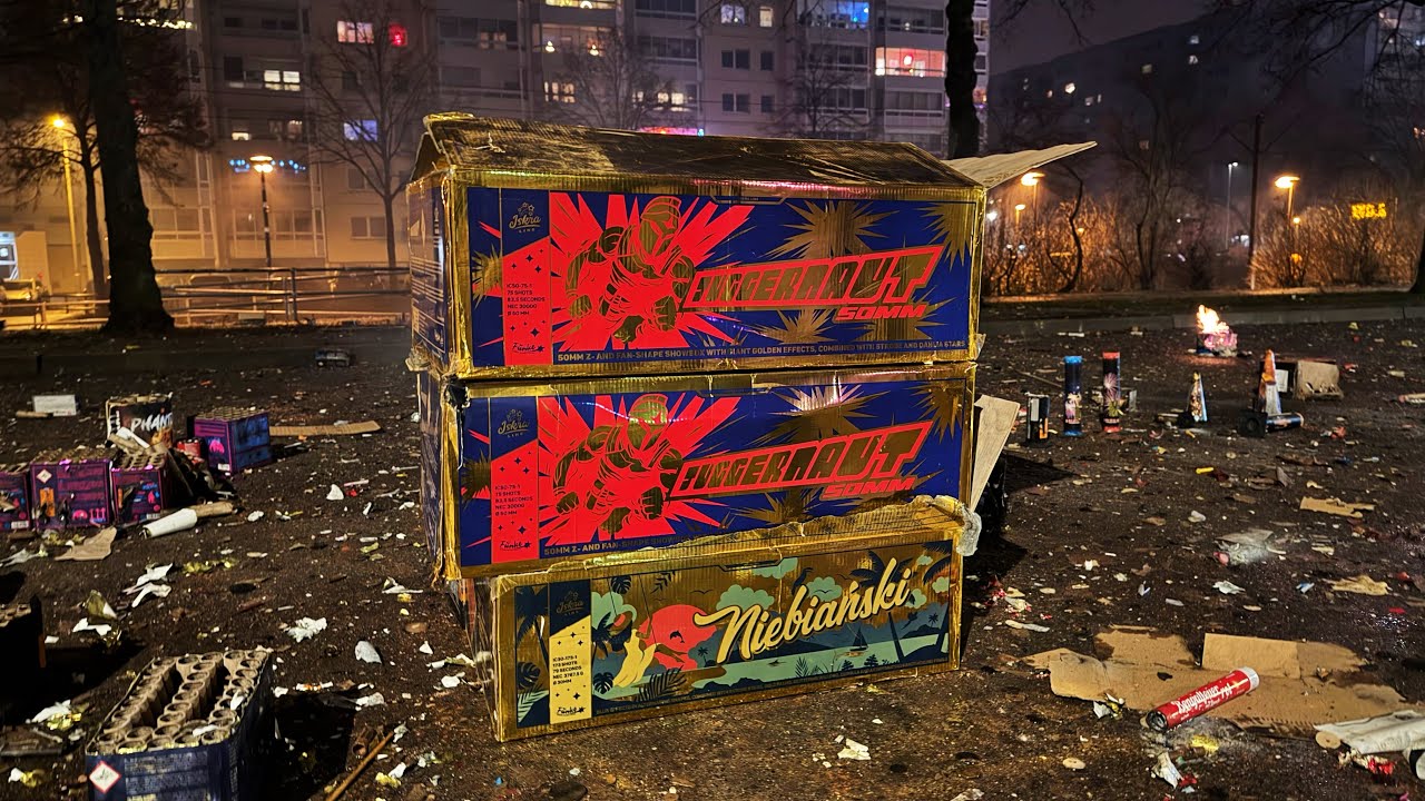 2x Iskra Juggernaut am Riz in Berlin - Silvester 2025/2026