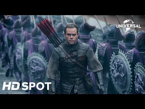 La Grande Muraille / Spot 30s "Héros" VF [Au cinéma le 11 Janvier]