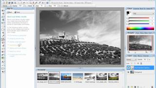 Serif Photoplus X3 Tutorial - Introducing The Black White Studio