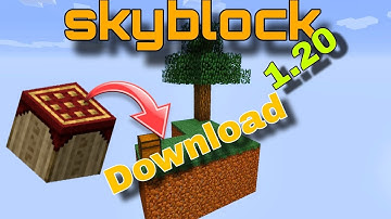 Skyblock 1.20 Download For pojavlauncher || Java Edition