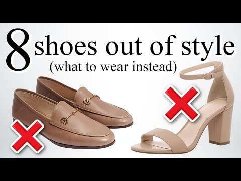 8 Shoes OUT OF STYLE in 2022! *what to wear