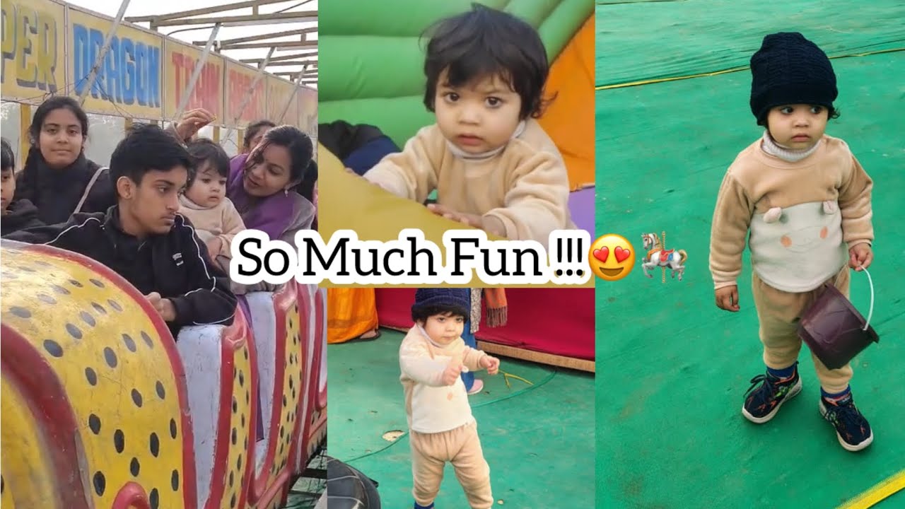 Family Outing to Kanpur Jal Pari World Mela | Ashi ka Fun Day 🎠