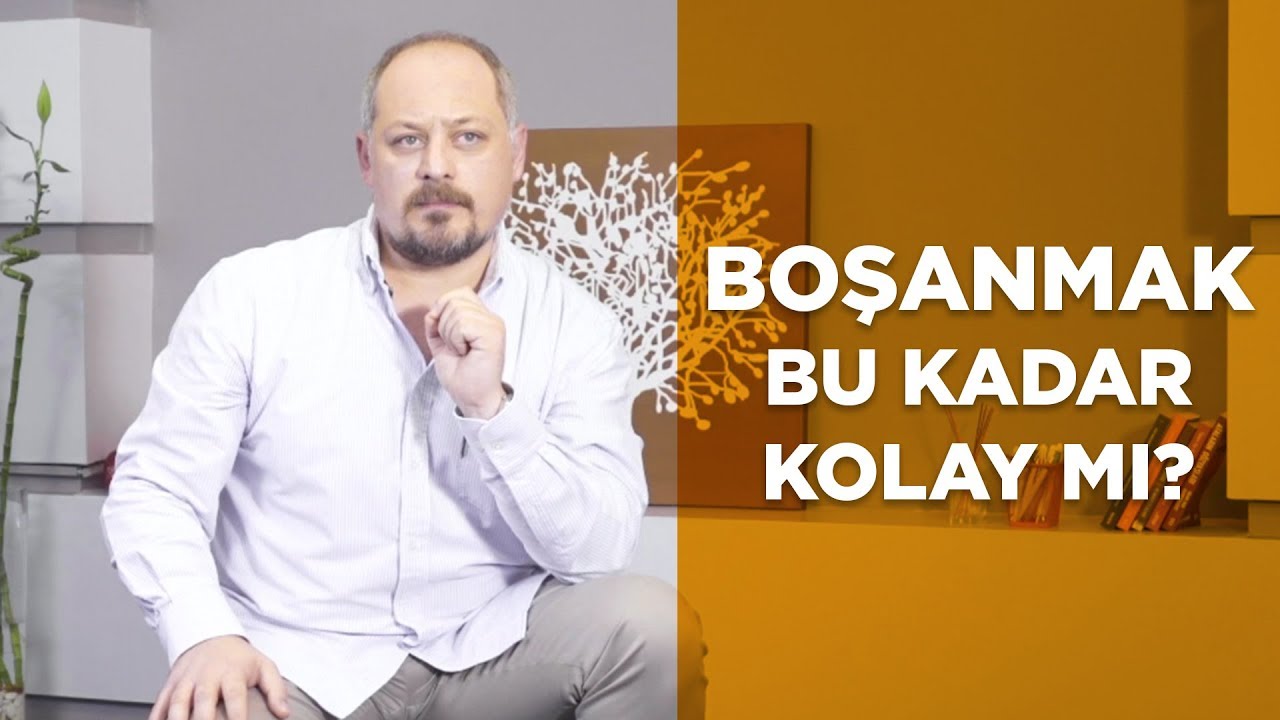 BOŞANMAK BU KADAR KOLAY MI? - Tuna Tüner