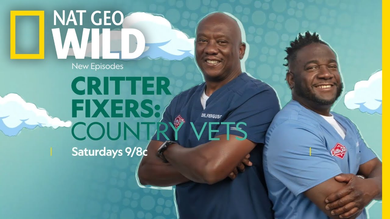 Critter Fixers | Nat Geo Wild | New Episodes Saturdays 15 - Dr. Hodges and Dr Ferguson, along with their loving staff, bring real heart, soul and a lot of humor to their treatment and care of more than 20,000 patients…