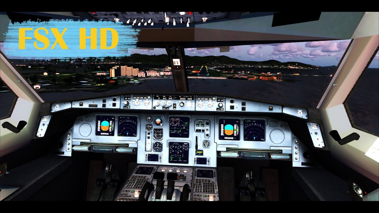 [FSX 2019] Thomas Ruth Airbus a330 Landing at Juliana Airport - YouTube