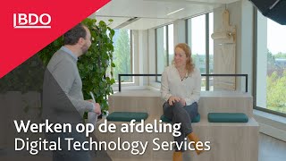 Werken op de afdeling Digital Technology Services bij BDO Nederland