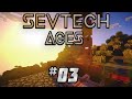 SevTech Ages #03 | Первобытная музыка | Выживание в Майнкрафт с модами