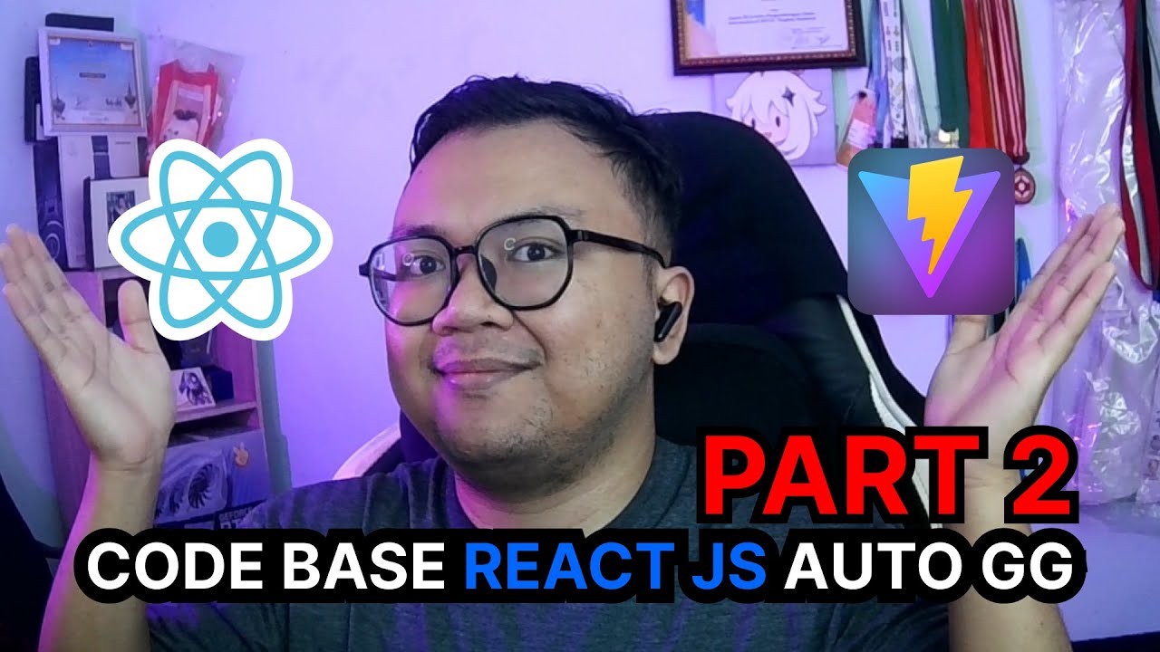 SETUP REACT VITE PALING GG 2025 part 2 LAYOUT - YouTube