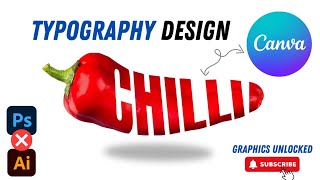 Typography Design in Canva | Canva Tutorial | Photo Manipulation in Canva | Typography Art | Canva