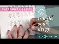 Embroidery for Beginners: Transfer Your Design to Fabric