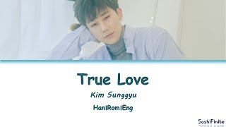 Kim Sung Kyu (김성규) – True Love Lyrics Han|Rom|Eng