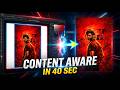 Photoshop Trick: Content Aware Fill in Under 1 Minute || Photoshop || #photoshop #tutorial #yt