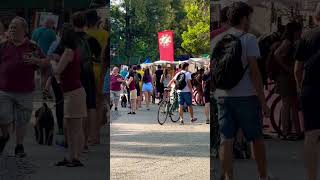 Muchísima gente estuvo hoy en la feria de la producción en Agronomía #shorts #agronomia #buenosaires